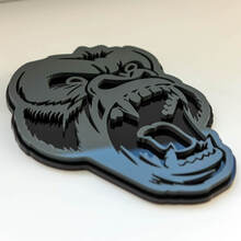 Custom 3D Badge Angry Gorilla Fender Badges Emblem 5