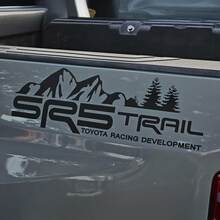 2x SR5 Trail Mountain Trees Toyota Off Road BedSide Vinyl Stickers Decal fit to Tacoma or Tundra Sticker 2