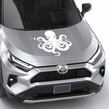 Squid Octopus Universal Hood Vinyl Decal Graphic Sticker 3