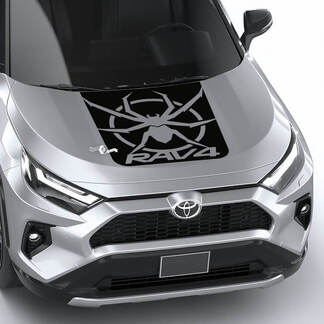 Spider Black Widow RAV4 Hood Vinyl Decal Graphic Sticker fit to Toyota RAV4 1