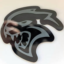 Custom 3D Badge Hellcat Dodge Fender Badges Emblem 2