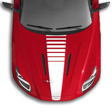 Aston Martin DB11 Hood Strobe Vinyl Decals Stickers 2