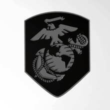 Custom 3D Badge Military Army USMC Globe Fender Badges Emblem 3