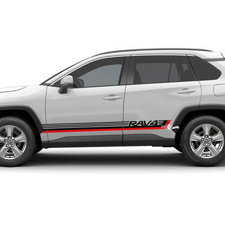 Toyota RAV4 Side stripes Vinyl Decal Graphic Sticker fit to Toyota RAV4 1