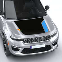 4xe Hood and Side Stripes Vinyl Decal Kit for Jeep Grand Cherokee 2022+_2