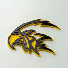 Custom 3D Badge Trackhawk Hellhawk logo Fender Badges Emblem 10