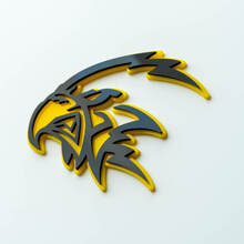 Custom 3D Badge Trackhawk Hellhawk logo Fender Badges Emblem 2