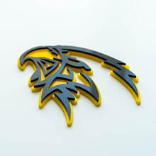 Custom 3D Badge Trackhawk Hellhawk logo Fender Badges Emblem 4