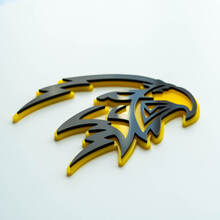 Custom 3D Badge Trackhawk Hellhawk logo Fender Badges Emblem 5