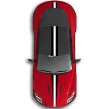 Aston Martin DB11 Full Body Two Colors Stripe Hood Roof Trunk Vinyl Decal Sticker 2 2