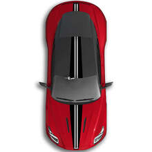 Aston Martin DB11 Full Body Two Colors Stripe Hood Roof Trunk Vinyl Decal Sticker 2