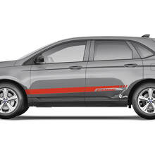 Doors Rocker Panel Stripes Vinyl Decal Graphics Sticker for Ford Edge 3