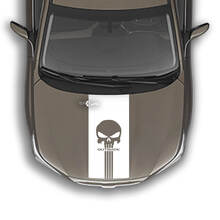 Hood Stripe Punisher Vinyl Decal Graphics Sticker fit to Subaru Outback 2 2