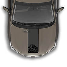 Hood Stripe Mountains Vinyl Decal Graphics Sticker for Subaru Outback 2