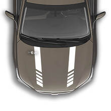 Hood Two Stripes Vinyl Decal Graphics Sticker for Subaru Outback 2