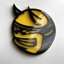 Custom 3D Badge Drag Bee Dodge Charger Challenger logo Fender Badges Emblem 2 2