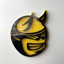 Custom 3D Badge Drag Bee Dodge Charger Challenger logo Fender Badges Emblem 2 5