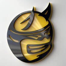 Custom 3D Drag Bee Fender Badge for Dodge Charger & Challenger_6