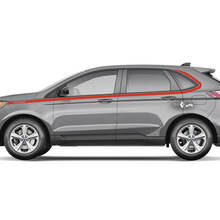 Ford Edge Doors Line under the Windows Vinyl Rocker Panel Stripes body decal vinyl graphics sticker 2