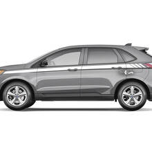 Window Strobe Rocker Panel Stripes Vinyl Decal Graphics Sticker for Ford Edge 3