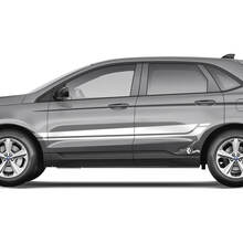 Ford Edge Doors Wing Vinyl Rocker Panel Stripes body decal vinyl graphics sticker 3