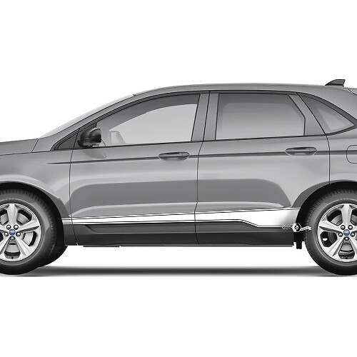 Ford Edge Rocker Panel Vinyl Stripes body decal vinyl graphics Decal sticker