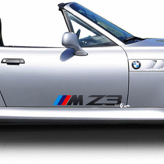 Pair BMW Z3 Side Doors Vinyl Decal Sticker 1