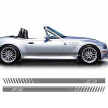 Pair BMW Z3 strobe stripes Side Doors Vinyl Decal Sticker 2