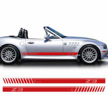 Z3 Logo Side Door Strobe Stripes Vinyl Decals Pair for BMW Z3_3