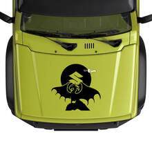 Suzuki JIMNY Hood Dragon on Sun Logo decal sticker graphics 2