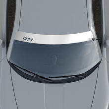 Porsche 911 Windshield with Background Stripes Kit Decal Sticker 2