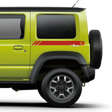 Suzuki JIMNY Rear Side Graphics Doors Decal Logo S Lines sticker 3