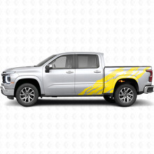 Jagged Bedside Vinyl Stripes for Chevrolet Silverado 1500 Next Generation 2027_3