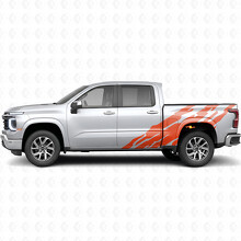 Jagged Bedside Vinyl Stripes for Chevrolet Silverado 1500 Next Generation 2027_4