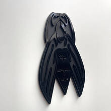 Custom 3D Badge Bee Wasp logo Fender Badges Emblem 3 3