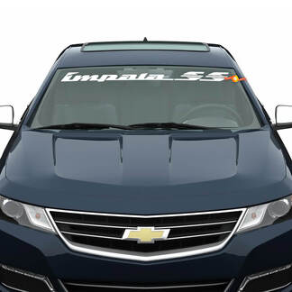 IMPALA SS Windshield Banner Vinyl Decal Sticker Chevy Chevrolet