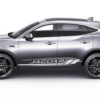 Jaguar E-Pace Side Doors Stripes Graphics decal Logo sticker 1