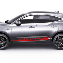 Jaguar E-Pace Side Doors Stripes Graphics decal Logo sticker 2