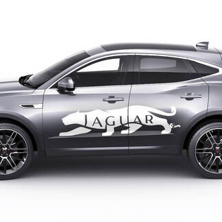 Jaguar E-Pace Side Logo Jaguar Doors Graphics decal Logo sticker 2 1