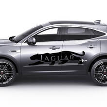 Jaguar E-Pace Side Logo Jaguar Doors Graphics decal Logo sticker 2 3