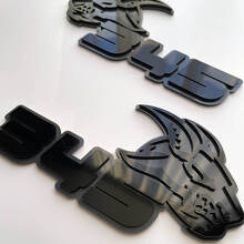 Goat 345 3D Fender Badge Emblem_4
