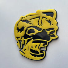 Zombie Bee Super Bee 3D Badge Black vs Yellow Fender Badges Emblem 4