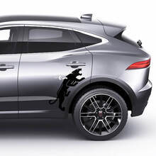 Jaguar Rear Side Wheel Arc Graphics decal Logo sticker 3