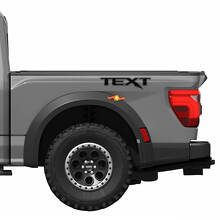 Custom Text Graphics Vinyl Decal Sticker Kit for Musclecar truck power truck R_2