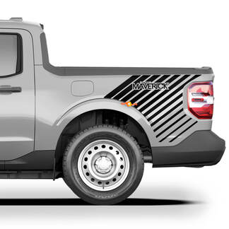 Ford F150 Maverick Bed Side Graphics Decals Stickers 1