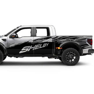 Huge Graphics Splash Shelby Ford F150 SVT Raptor Side Rear Decals Stickers