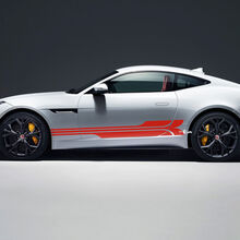 Jaguar F-Type R Side Stripes Racing Graphics Doors decal Logo sticker 3