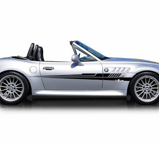 Pair BMW Z3 Roadster stripes Side Doors Vinyl Decal Sticker