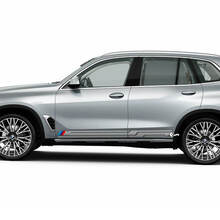 M Logo Stripes for BMW X5 G05 Side Doors Vinyl Decal Sticker 3