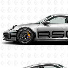 Porsche Huge Lettering Side Vinyl Decal Kit for Porsche 911 _2